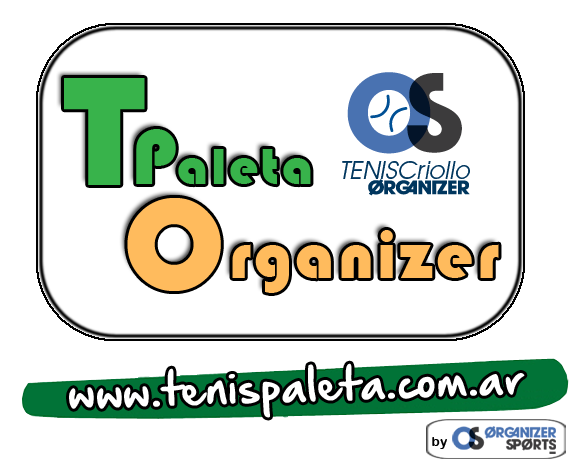 Tenis Paleta Organizer